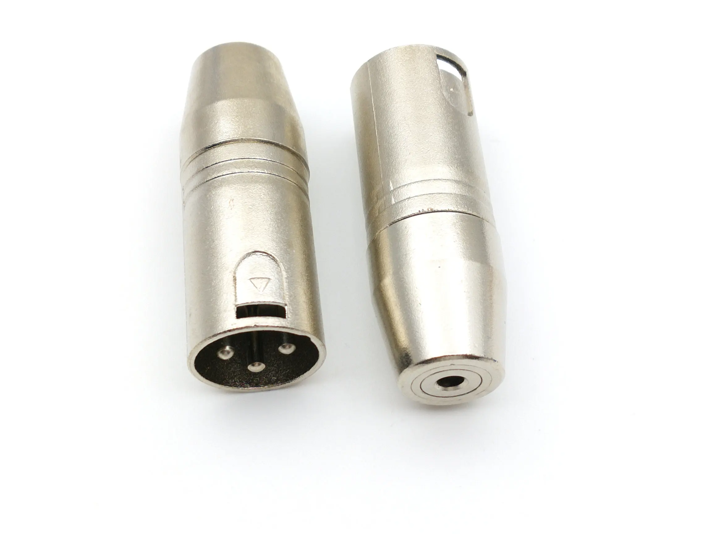 Imagem -02 - Conector de Áudio Xlr Macho Pinos 35 mm Soquete Estéreo Novo 20 Pcs