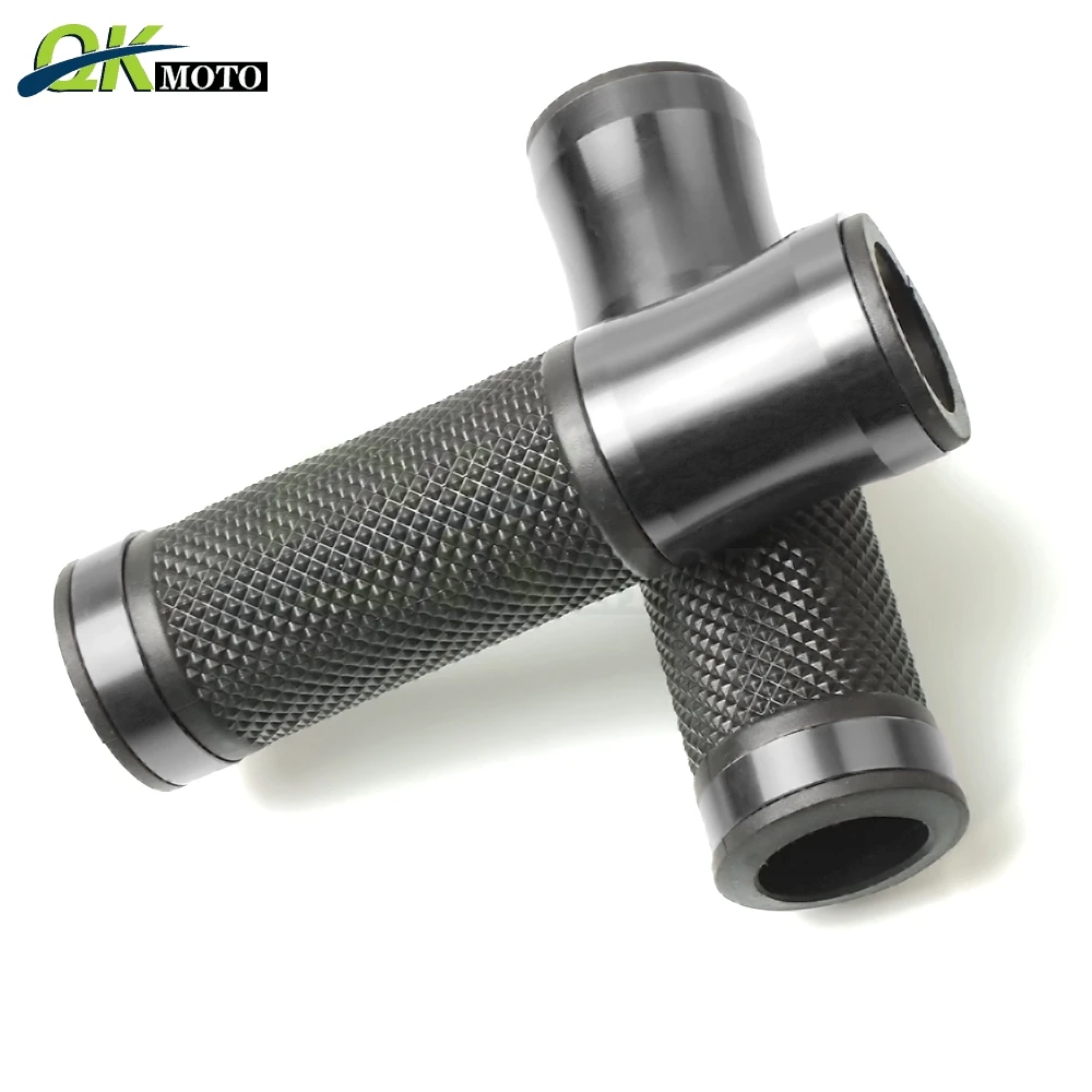 Empuñaduras universales de aluminio para motocicleta, empuñaduras de barra de mano para Davidson 7/8 Sportster XL VRSCAW v-rod Ducati 883, 1098