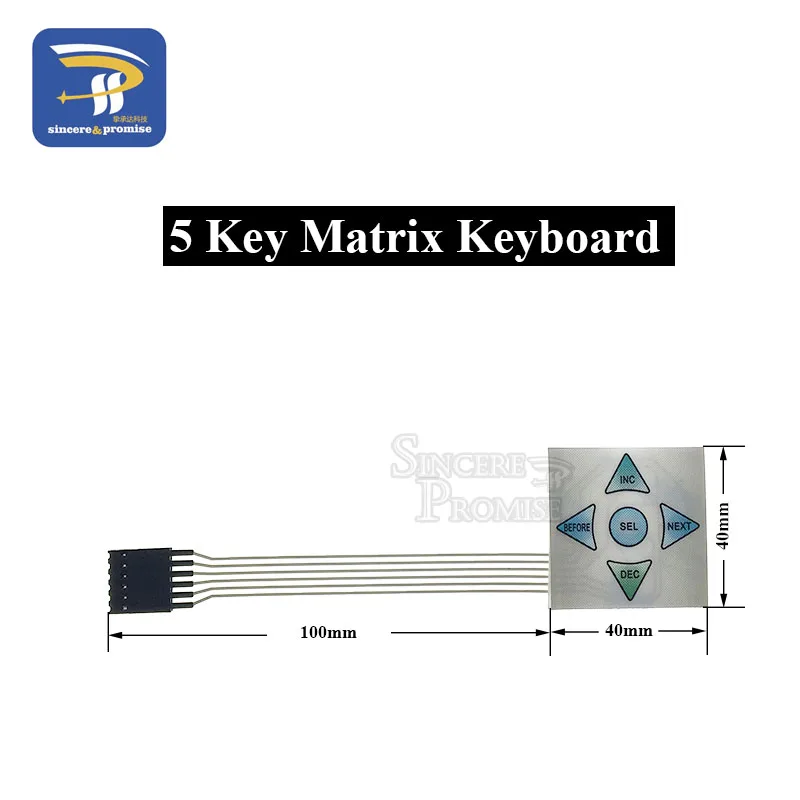 Variant: 5key matrix keyboard