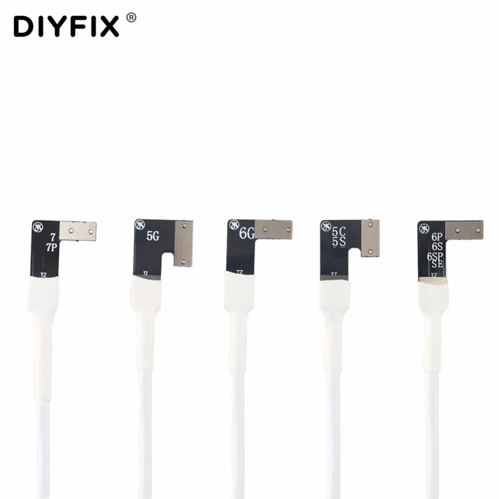 DIYFIX-Cable de prueba de corriente de teléfono, fuente de alimentación de CC 10 en 1 para iPhone 7, 7 Plus, 6S, 6 5S, 5C, 5 SE, herramientas de reparación
