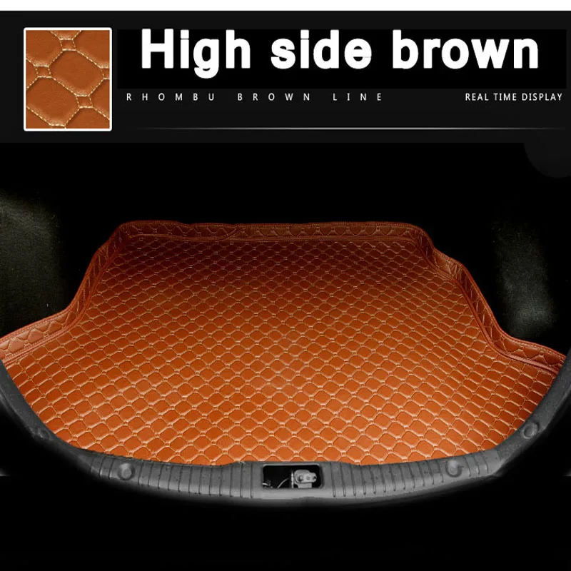 ZHAOYANHUA Custom fit Heightened side car Trunk mats for   Renault 	Laguna	Megane 	Latitude	Talisman  kadjar 4portes