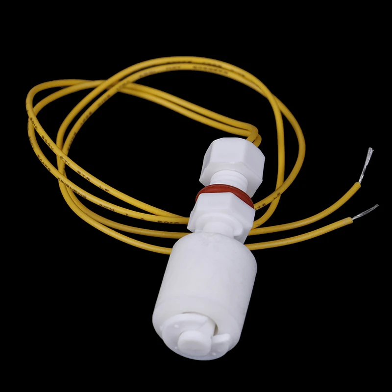 New PP Floating Ball Switch Liquid Water Level Sensor Horizontal Float Switch Down