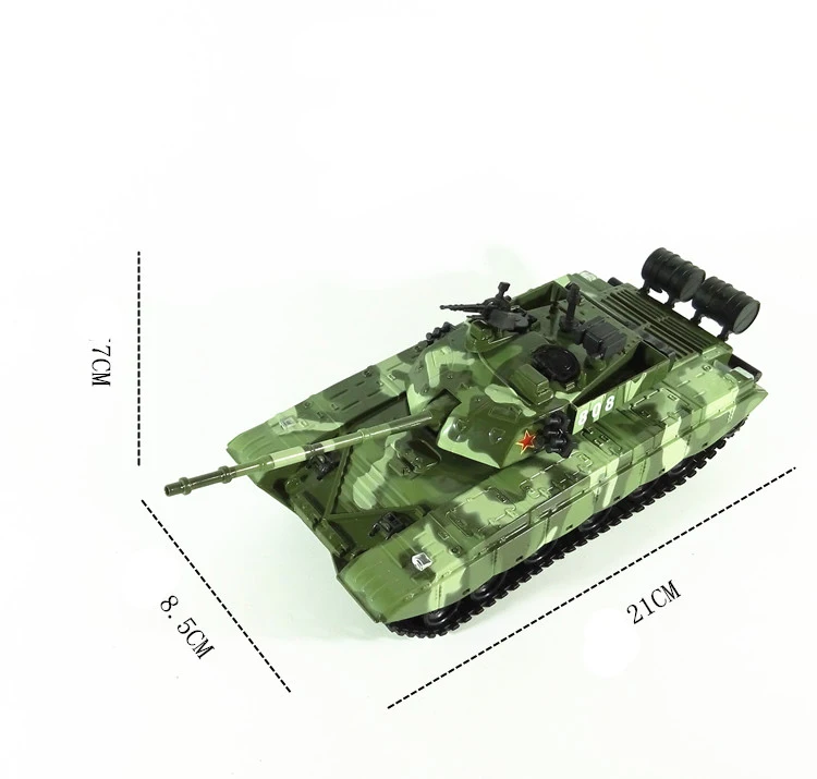 High Simulation Collection Model Toys Car Styling China T99 Main Battle Tanks Model 1:32 Alloy Tank Model Excellent Gifts