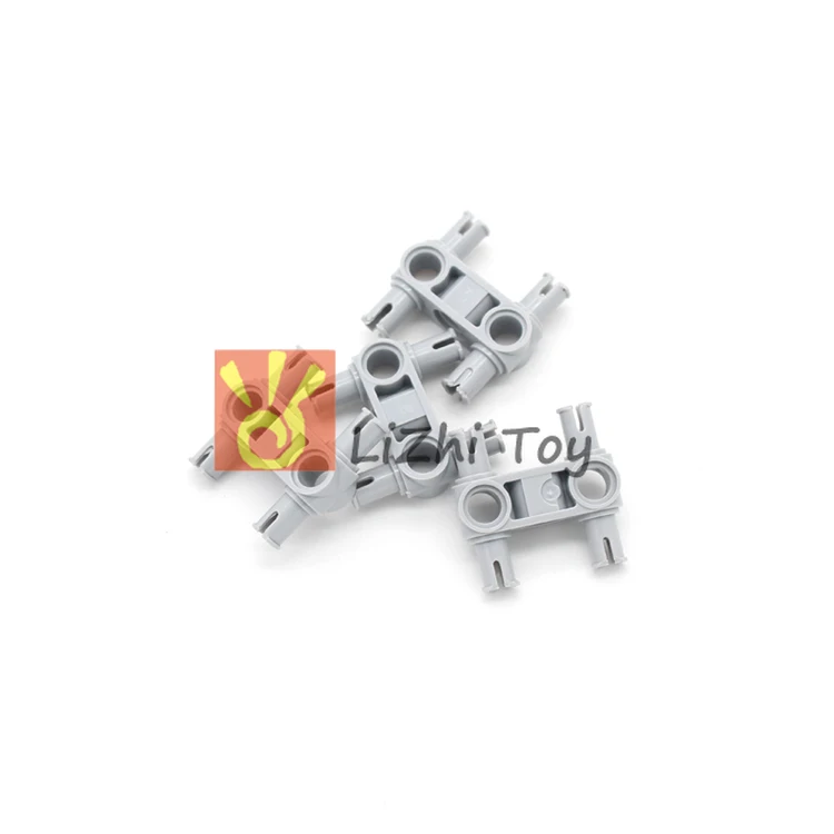 Technology Pin 48989 Connector Perpendicular 3L with 4 Pins Bricks Building Blocks Parts Compatible with Accessories Mechanical