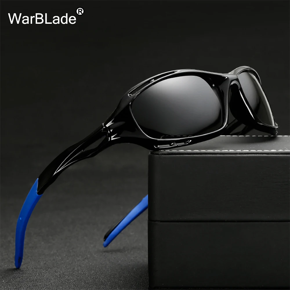 

Fashion Brand WarBLade Sunglasses Men Goggle Men Polarized Sunglasses Top Quality 2018 New Safe Driving Sun Glasses Oculos