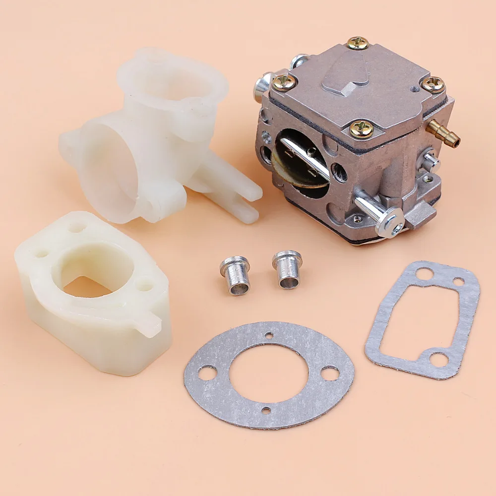 Carburetor Space Intake Spacer Kit For HUSQVARNA 268 268XP 272 272XP 266 61 Tillotson HS-254B Chainsaw