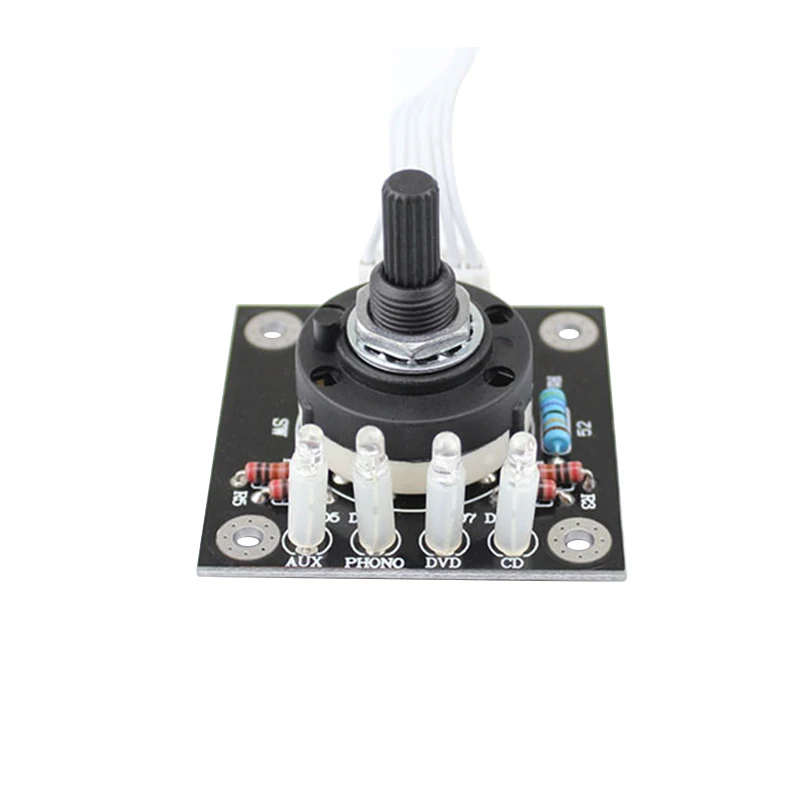 AIYIMA RCA Audio Schalter Eingang Auswahl Bord Lotus Sitz Stereo Relais 4-way Audio Eingang Signal Selector Schalt Verstärker DIY