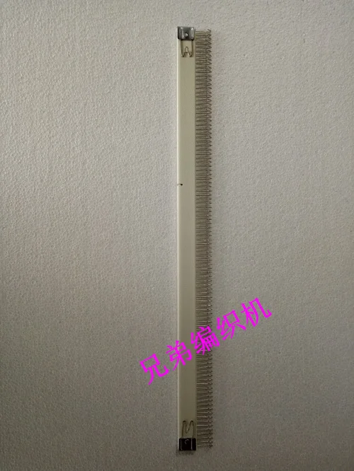 Practical 18''/46cm Stainless Steel Silver Cast on Comb Knitting Machine for all 4.5mm/9mm Brother Knitting Machine needle part