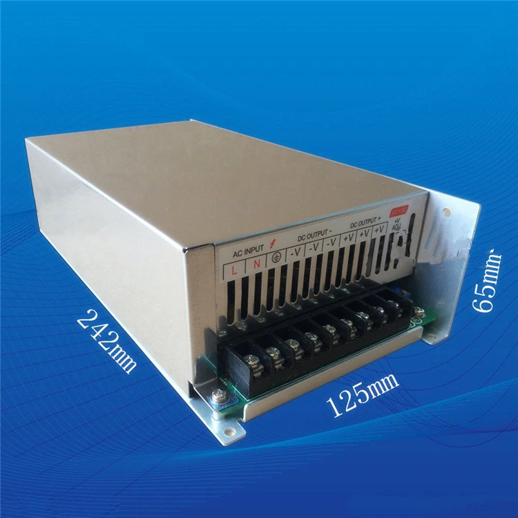 130 volt 4.5 amp 600 watt AC/DC monitoring switching power supply 600w 130v 4.5a industrial power supply transformer