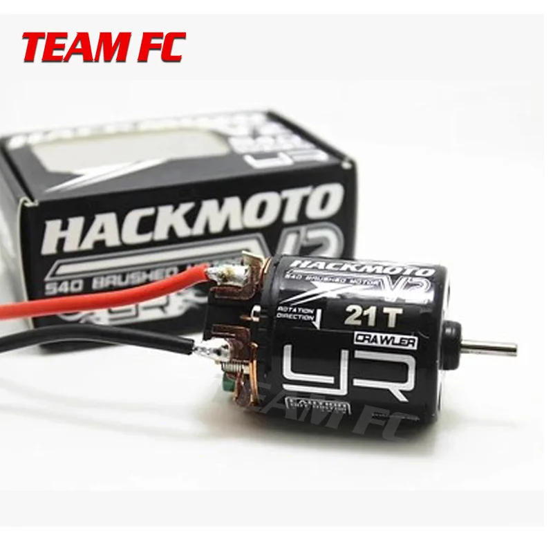 YEAH RACING 21T 35T 45T 80T Brushed Hack motor 540 for RC Car 1/10 Rock Crawler 4WD Vehicle F117 RC Car Parts F117