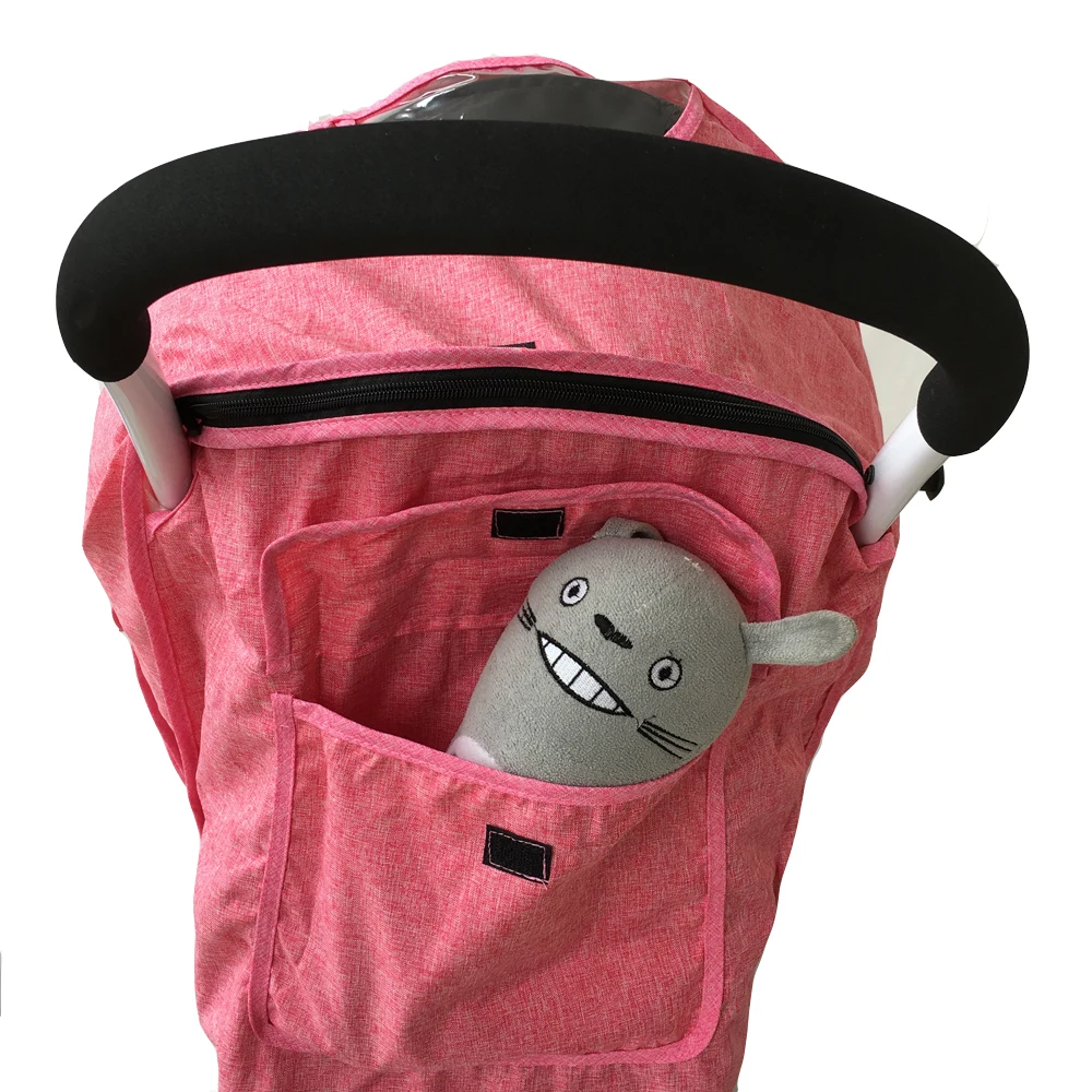 stroller accessories 100% waterproof rain cover wind dust shield with zipper open for Babyzen YOYO YOYA