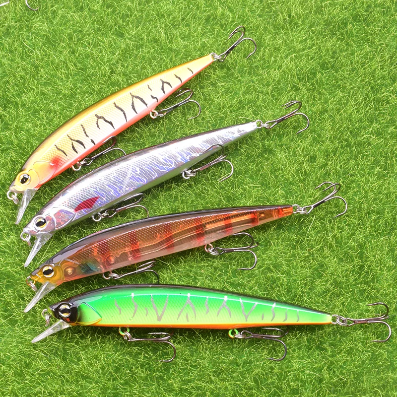 1Pcs Floating Minnow Trolling Hard Fishing Lures 14cm 18.5g Laser Plastic Artificial Baits Wobblers Crankbaits Bass Pesca Tackle