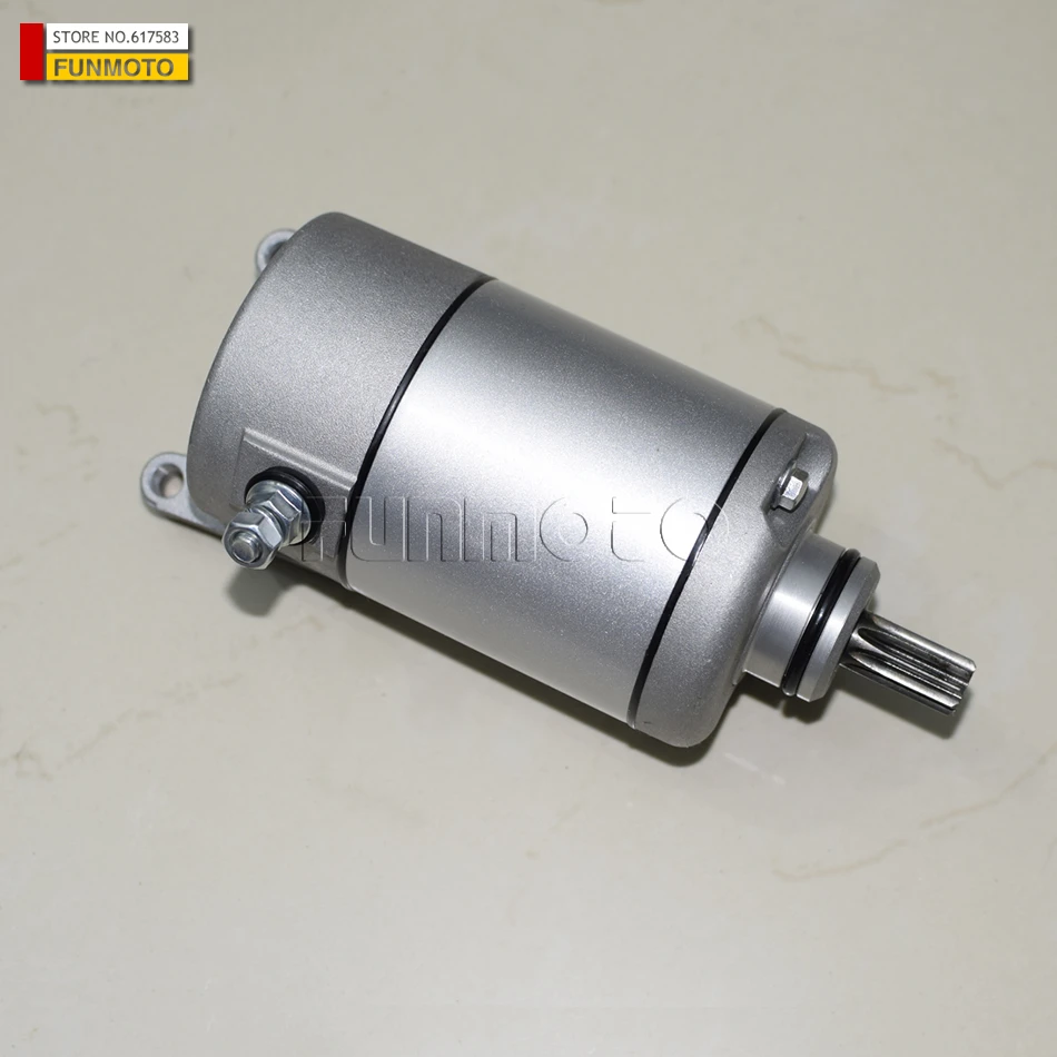 STARTER MOTOR  STARTING MOTOR SUIT FOR HISUN400ATV IT'S 9 TEETH