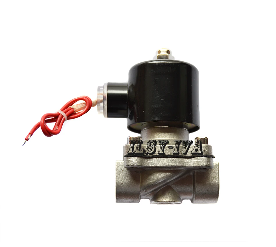 2w series DN8 Stainless steel solenoid valve,two way DC12V,DC24V Direct-acting solenoid valve