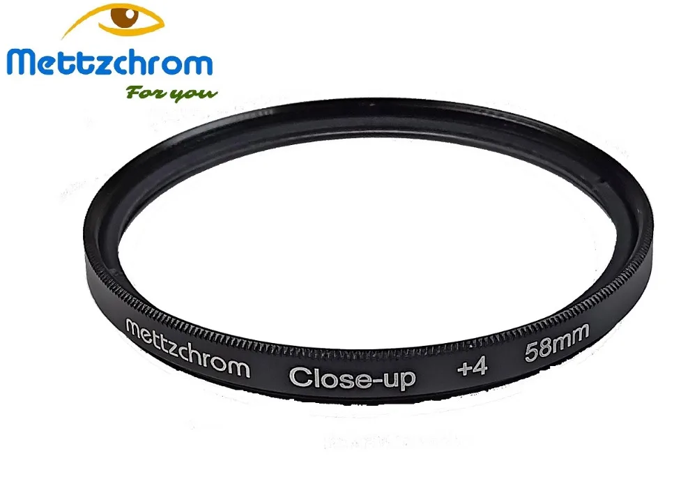 Mettzchrom Marco Close-Up Filter 49Mm 52Mm 55Mm 58Mm 67Mm Close Up + 1 + 2 + 4 + 10 Filter Lensa
