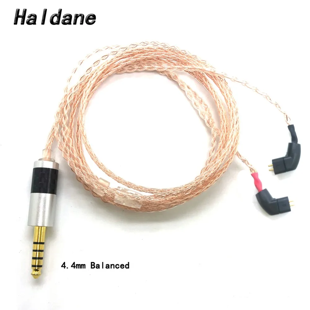 

Free Shipping Haldane 8 core 0.75mm 2Pin Headphone Upgrade Cable for Ultimate Ears UE TF10 TF15 5Pro SF3 SF5 UE18 Headphones