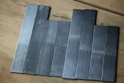 Damascus Layered Laminate steel billet bar Steel Blanks 70 layers HRC57 Knife blade making blanks