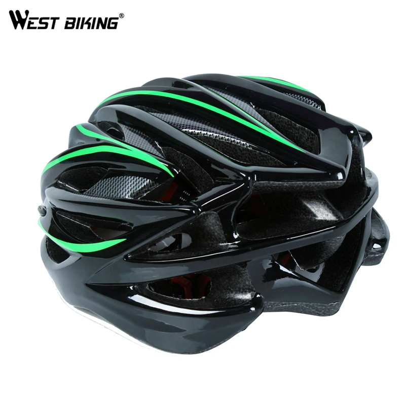 WEST BIKING Bike Helmet Lightweight 54-62CM Breathable Integrally-molded Capacete Bike Helmet Outdoor Sport MTB Cycling Helmet