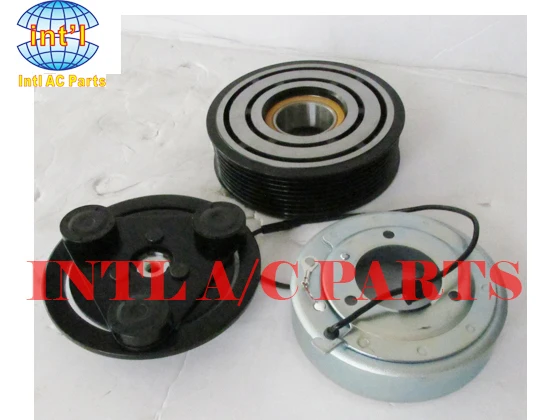 Air conditioning magnatic clutch pulley set for Compressor Seltec TM15HD / TM08HD Polia 8pk 124mm