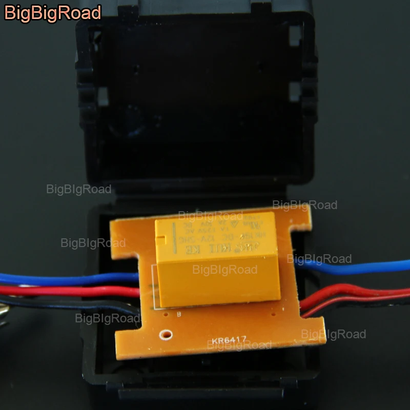 BigBigRoad Car Rear View Reverse Backup Camera With Power Relay / Filter For Mazda 2 3 Mazda2 Mazda3 Sport  2004- 2011 2012 2013