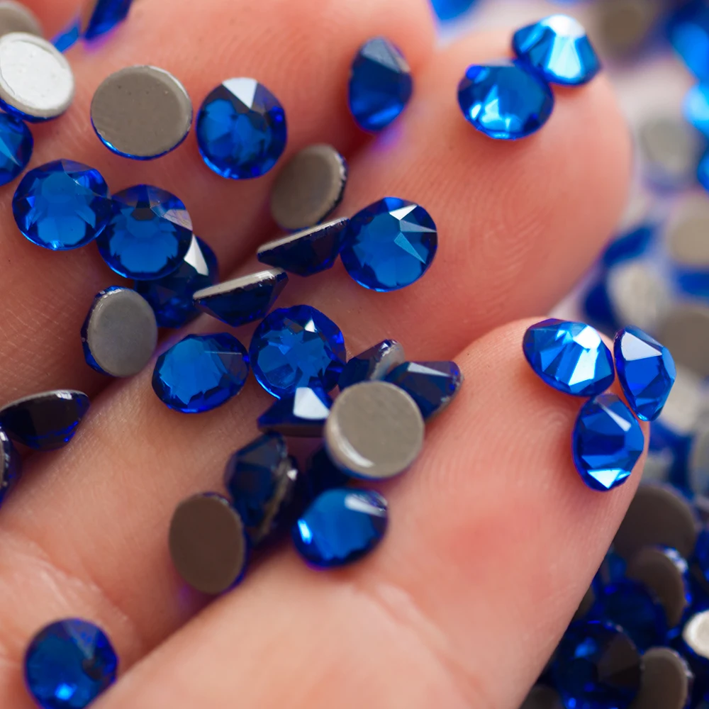 CTPA3bI 2088 8 Big 8 Small Hot Fix Crystal Best Rhinestones Glass Hotfix Strass Rhinestone Colors DIY Dresses Garment Decoration