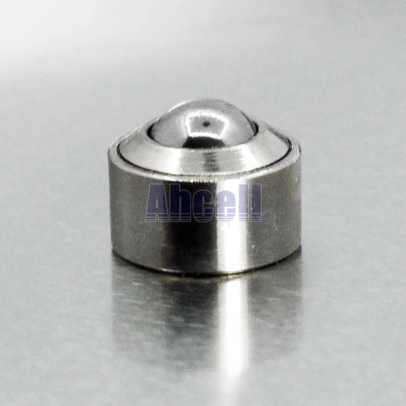 10mm miniature ball bearing machined steel wheel KSM-10 Swivel Round Caster table mini Roller Universal Transfer Ball Unit