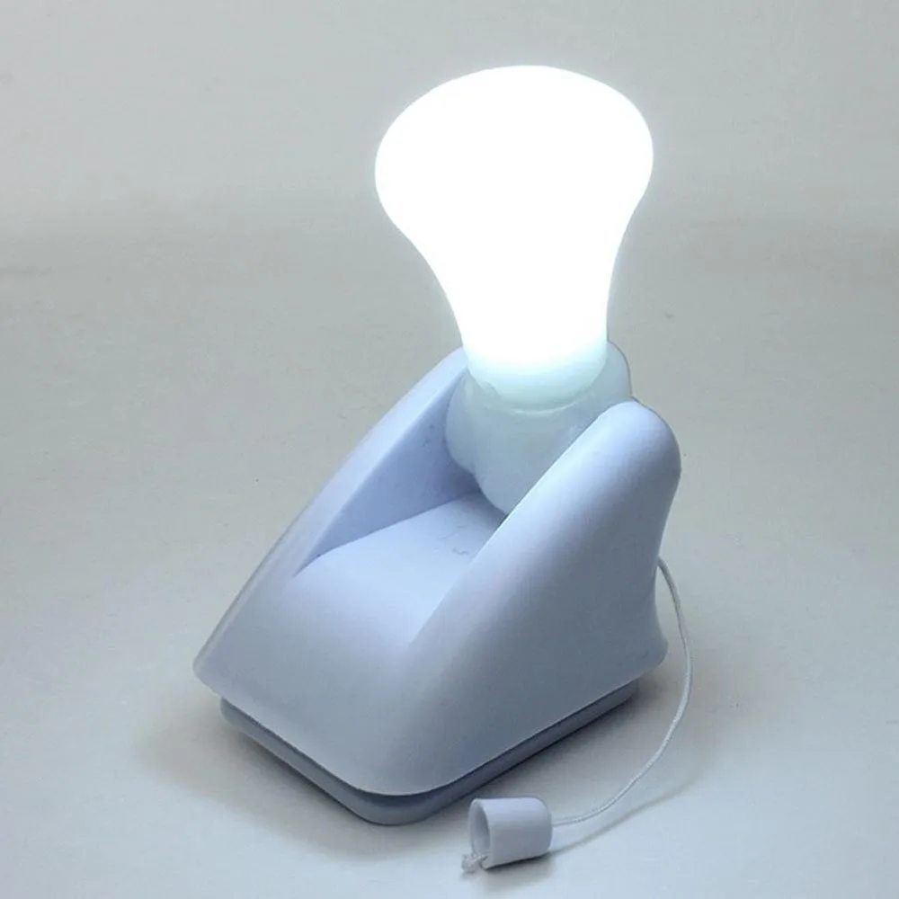 mycyk Mini pull light bulb Pull light bulb TV shopping night light TV pull light bulb Stick Up Battery Operated Portable Night