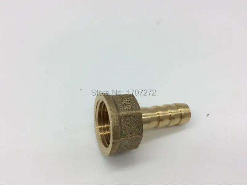 

free shipping copper fitting 12mm Hose Barb x 3/8" inch Female BSP Brass Barbed Fitting Coupler Connector Adapter