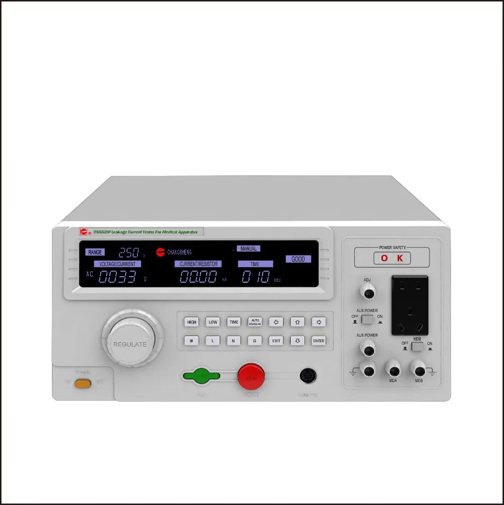 Fast arrival Changsheng CS5520F Leakage current tester for medical apparatus