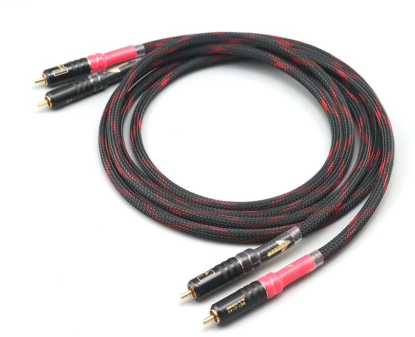 

A53 audio OCC RCA Interconnect Cable Hifi audio cable