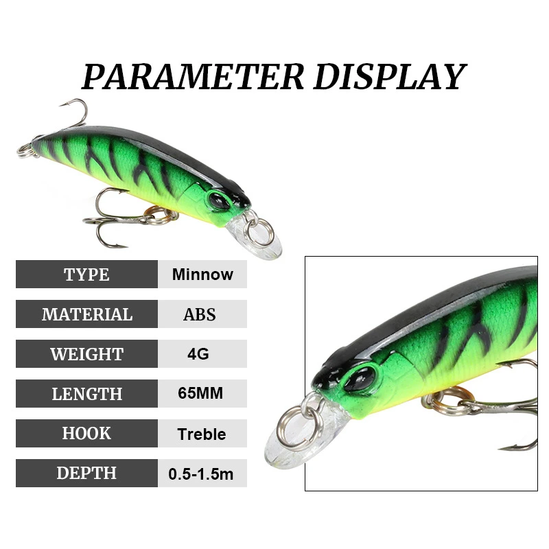 Crankbait Pececillo Slow Sinking – Señuelo para lucio y carpa - imagen 5