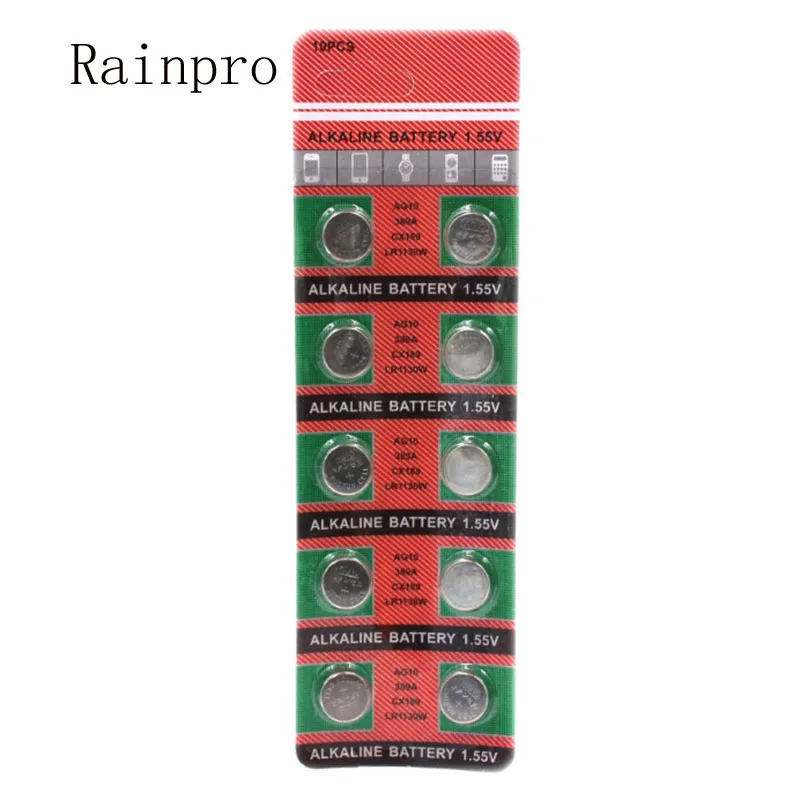 بطارية زر للعجلات الساخنة آلة حاسبة ، مصباح فوهة الغاز ، AG10 ، 10 ، LR1130 ، L1131 ، 389,189 ، 20 قطعة مجموعة