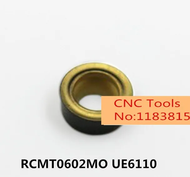 Free Shipping 10PCS cutting blade RCMT0602MO UE6110 Turning blade,Suitable for SDGCR/SRDCR/SRACR Lathe tool