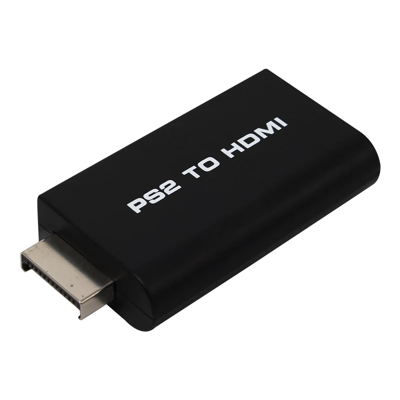 PS2 HDMI 480i/480P/576i Audio Video Converter ADAPTERพร้อมเอาต์พุตเสียง 3.5 มม.