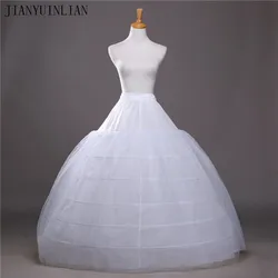 SoDigne Ball Gown Petticoats For Wedding Dresses Elastic 6 Hoops One Tiers Dress Underskirt Crinoline Wedding Accessories