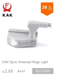 Kak Edelstahl Schrank Scharnier Reparatur platte 4-10 Pack Tür scharnier montiert Platte mit Schrauben Möbel Hardware Zubehör – Detail 5