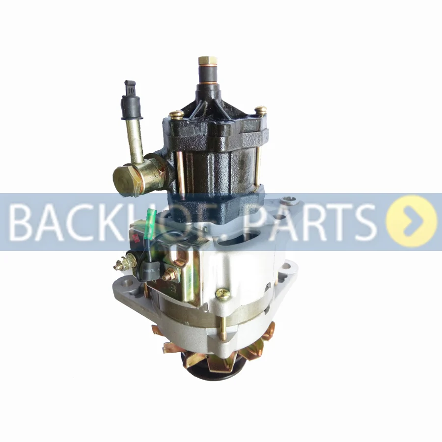 

Alternator With Pump 1-81200314-0 24V for Hitachi Excavator UH07-7 UH08-3 Isuzu Engine 6BD1