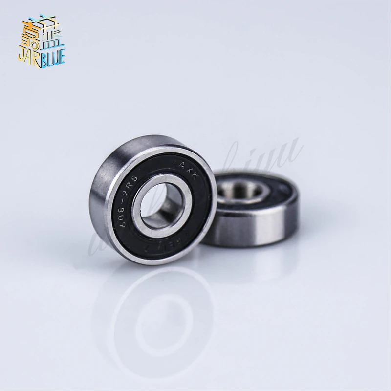 10pcs 687-2rs Rubber Sealed Deep Groove Ball Bearing 687 687rs 7x14x5 Miniature Steel Ball Bearings 7*14*5 Mm