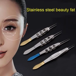 Double eyelid tools Eyelid instruments Microsurgery with teeth / platform Beauty  Health  MakeupMakeup Tools/Accessories Tweezer