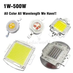 High Power LED Diodes Cold White Natural White Warm White Red Blue Green IR LEDs 1W 3W 5W 10W 20W 30W 50W 100W 200W 300W 500W