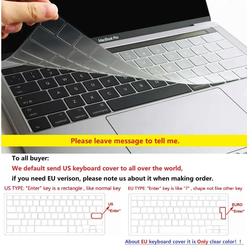 Crystal Hard Case Shell+Keyboard Cover Only For 2020 New Apple MacBook Air 13 inch Macbook model : A2179