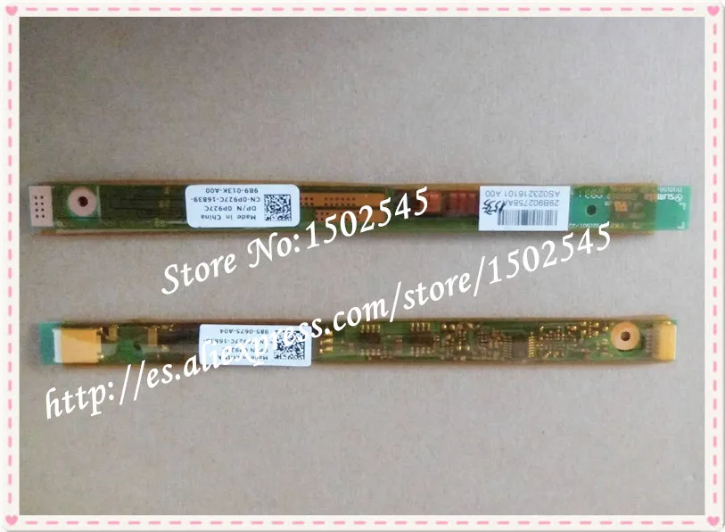 genuine new original laptop inverter board for DELL 1535 1536 1537 A860 1340 1555 1735 1736 1737 DP / N: 0P927C