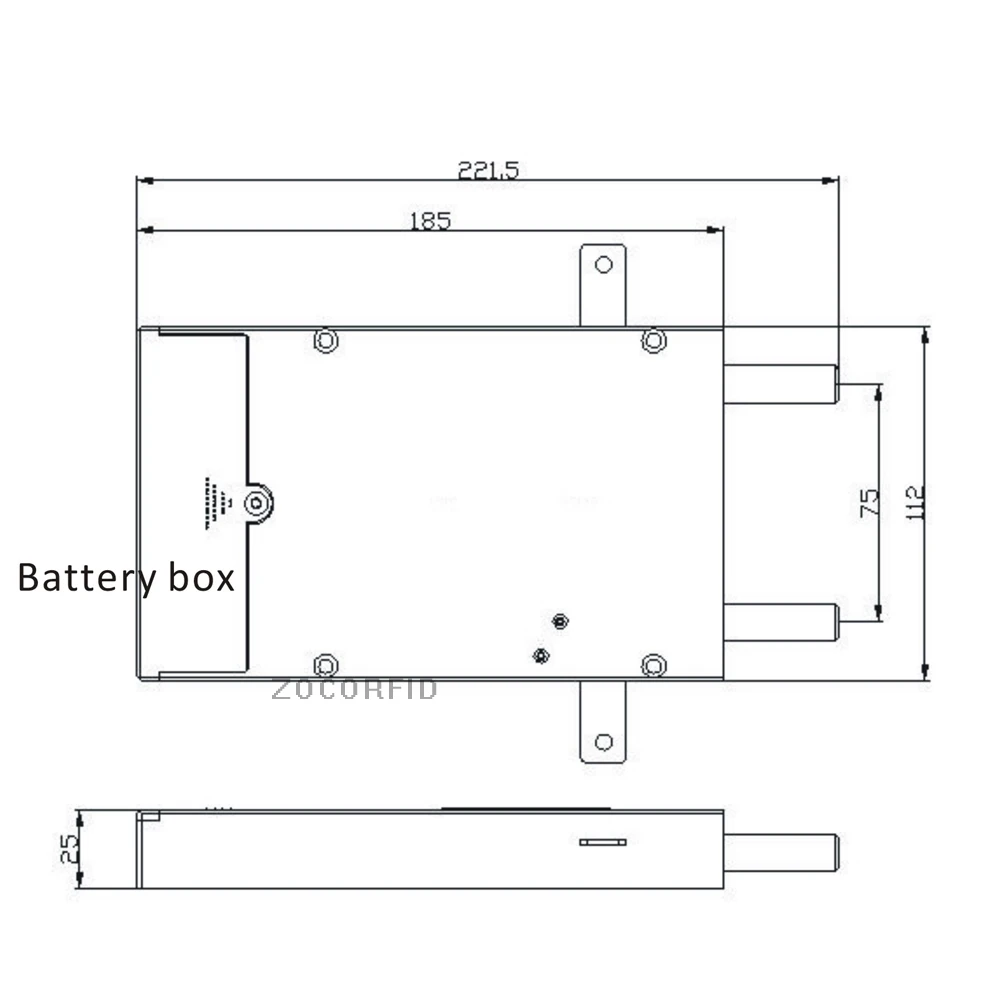 Dry Battery Solid Steel Electronic Safe Box With Digital Keypad Lock Jewelry Storage Case Safe Money Cash