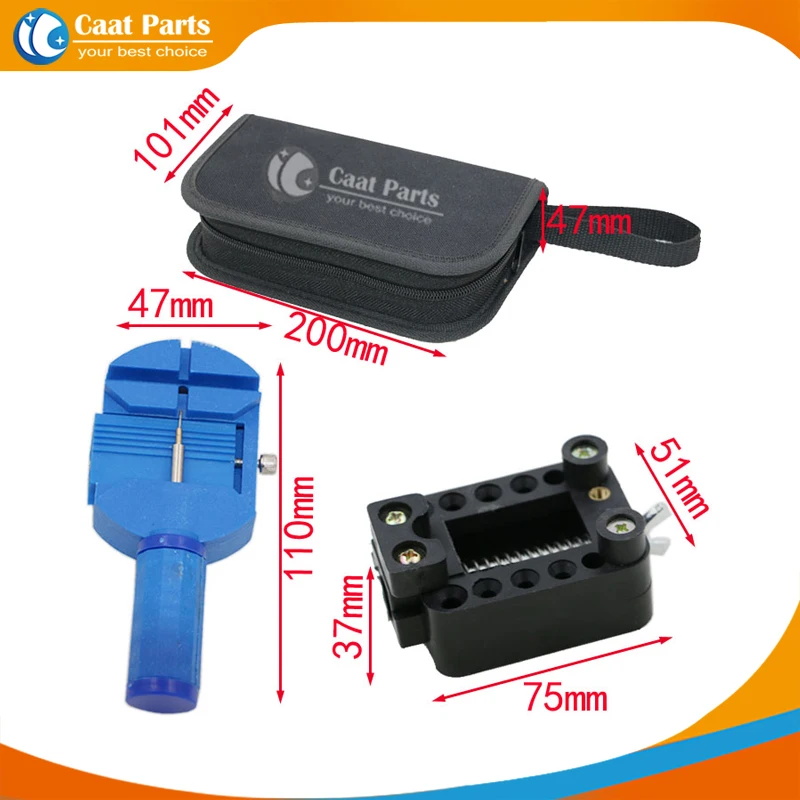 2017 high-quality! 13Pcs/Set Portable Wrist Watch and Clock Repair Tool Set Watchmaker Dedicated Device