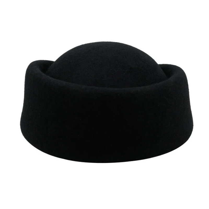 Wool Air Hostesses Pillbox Hat Millinery Making Fascinater Base Stewardess Oval Retro Cocktail Party Wedding Church Hats