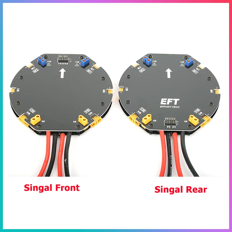 

EFT 480A 12S 6 Axis Large Current Power Distribution Board V3 Board DIY drone agricultural