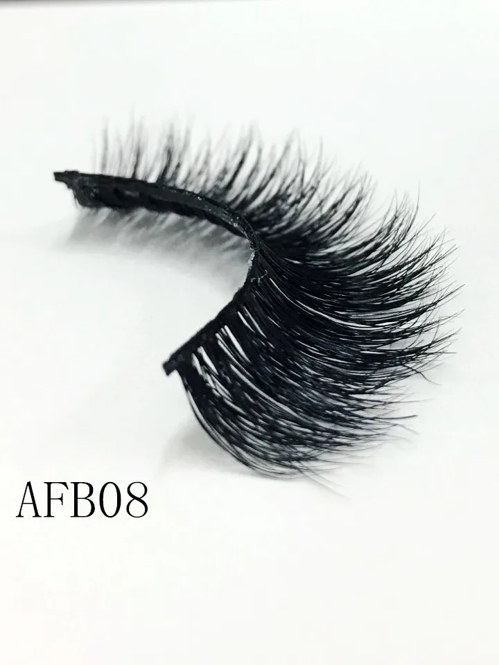 IN USA 200pairs Natural Long Mink Eyelashes Dramatic Fluffy 3D Mink Lashes Wispy Wholesale Eye Lashes Thick Soft