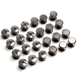 24pcs Chicago Screw Set belt Attachments Clips Holster Belt Loops 5X6mm for DIY Kydex Sheath Hand Tool Parts