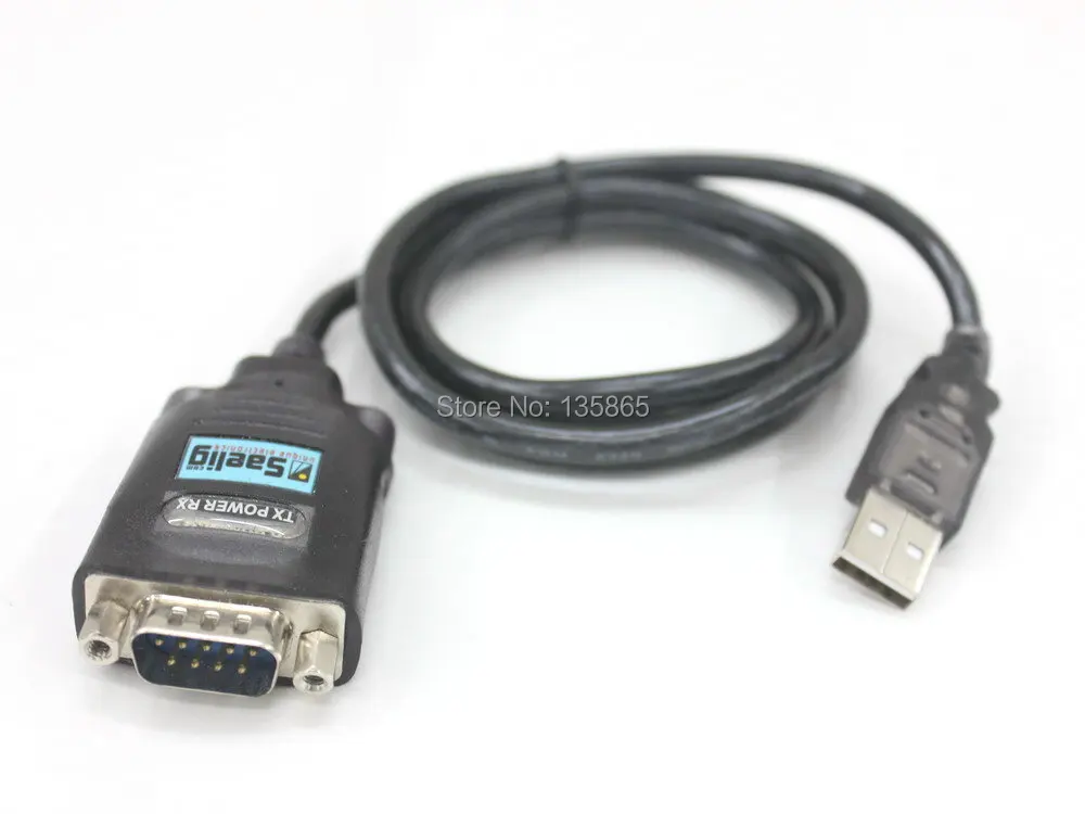 Saelig UMC-201RL High Performance USB to Serial Converter USB to DB9 Serial RS232 Adapter FTDI Chipset Cable Support Win7 Win 8