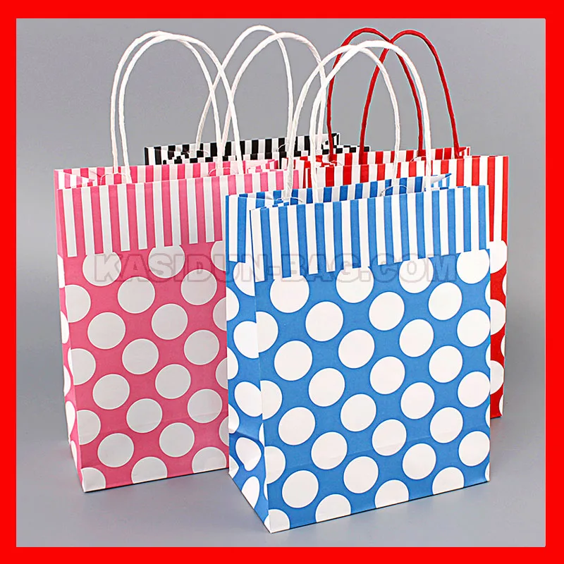 120 pieces/lot  shopping gift bag paper